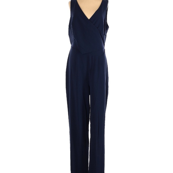 ALI & JAY Pants - Ali & jay blue v-neck Jumpsuit